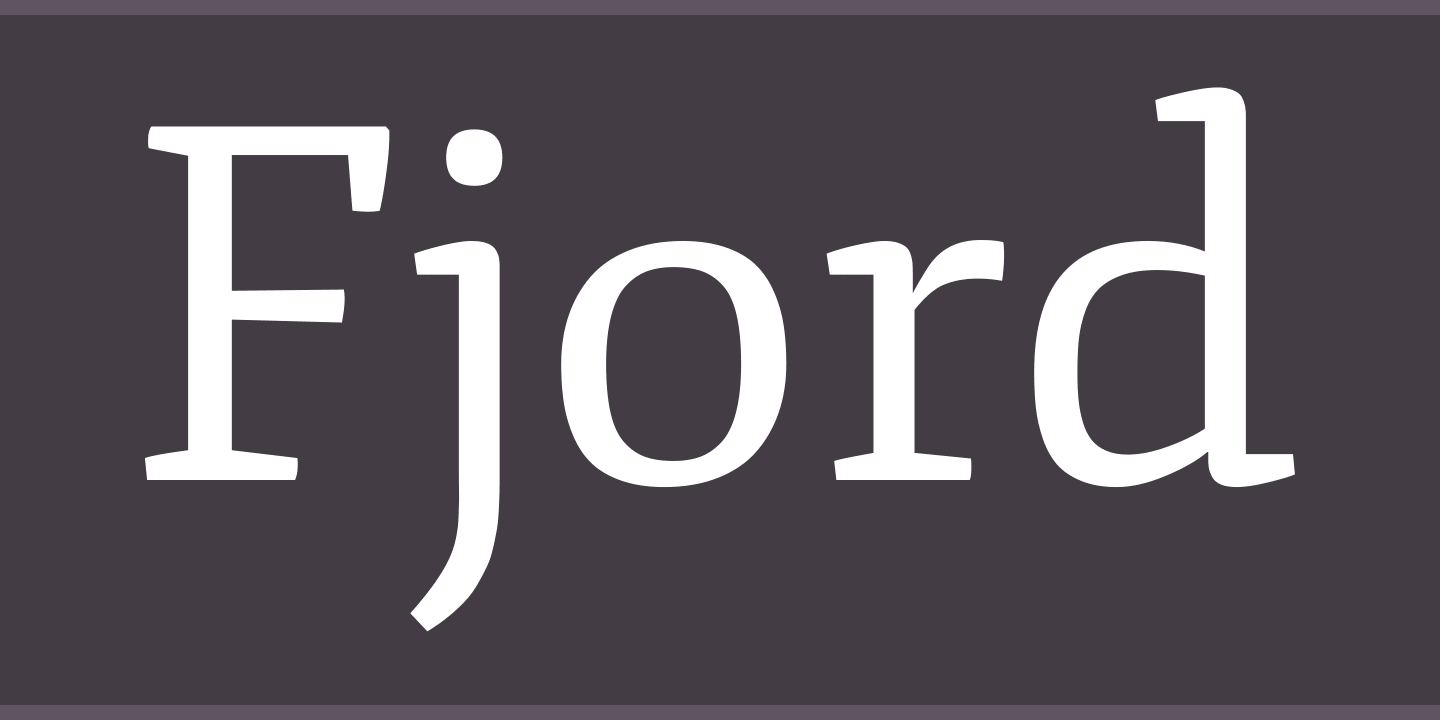 Fjord